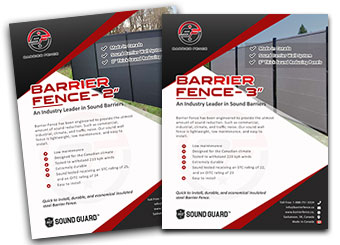 sound barrier fence catalogue