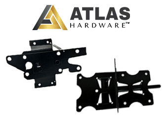 Picture of Hardware from Atlas Hardware for fence.
