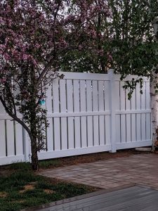 Huron Semi-Privacy Vinyl Fence